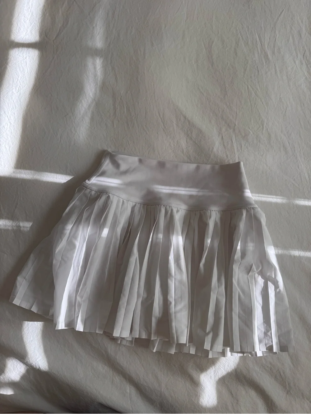 Alo GRAND SLAM TENNIS SKIRT Small White
